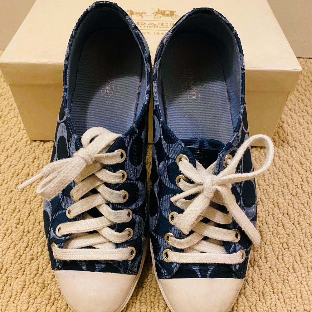 COACH sneaker for sale, size 6.5, EUC